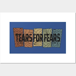 Tears for Fears Retro Pattern Posters and Art